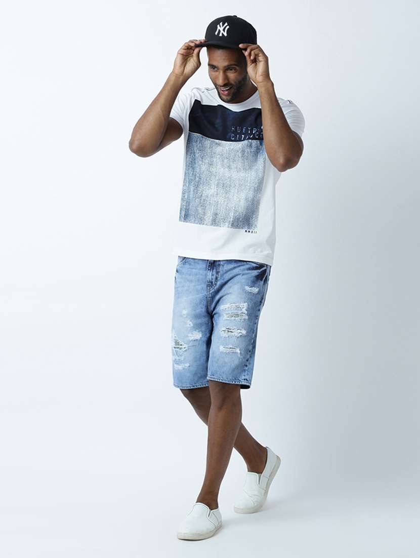 printed cotton regular t-shirt - 19649910 -  Standard Image - 3