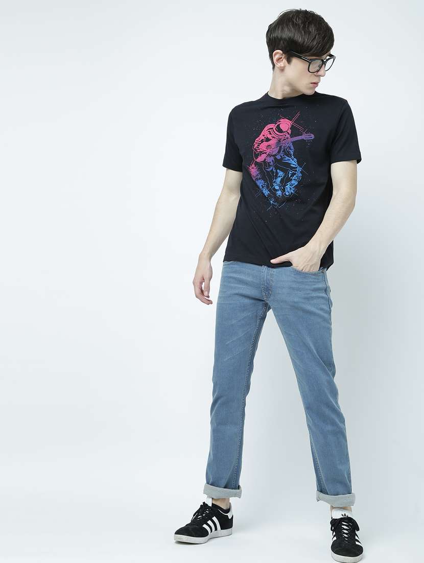 printed cotton regular t-shirt - 19649945 -  Standard Image - 3