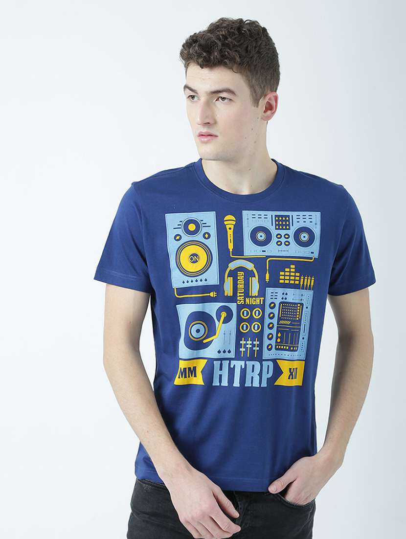 printed cotton regular t-shirt