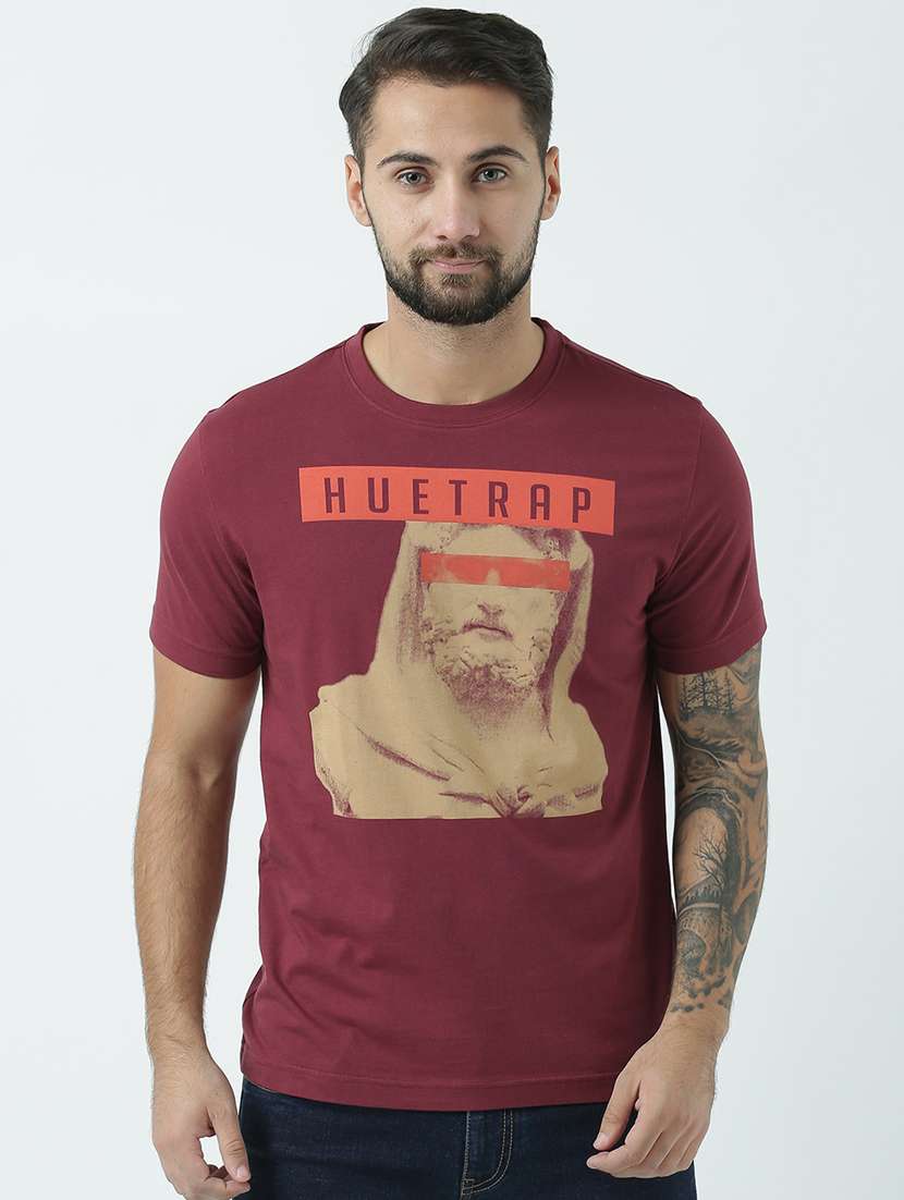 printed cotton regular t-shirt