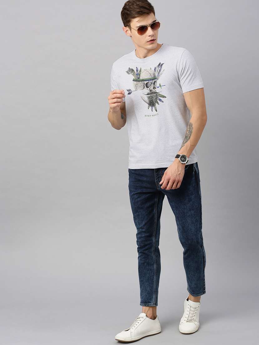 printed cotton regular t-shirt - 19650268 -  Standard Image - 3