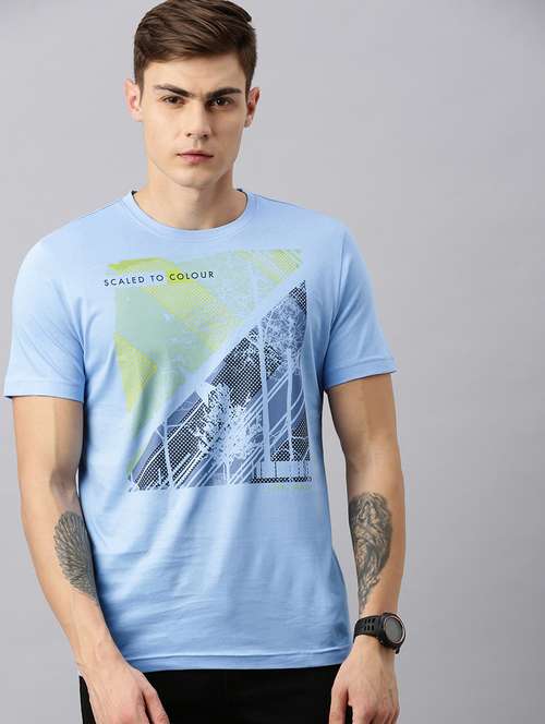 printed cotton regular t-shirt - 19650278 - Standard Image - 0