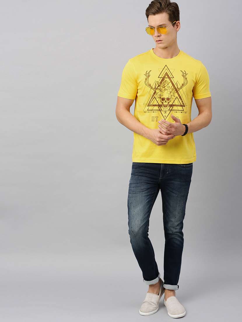 printed cotton regular t-shirt - 19650291 -  Standard Image - 3