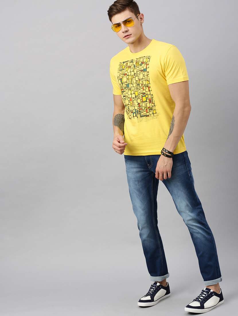 printed cotton regular t-shirt - 19650292 -  Standard Image - 3