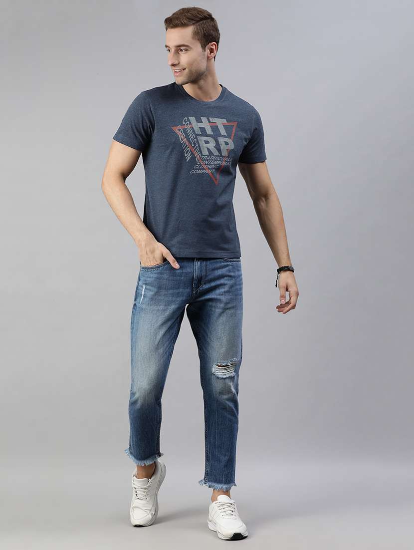 printed cotton regular t-shirt - 19650298 -  Standard Image - 3