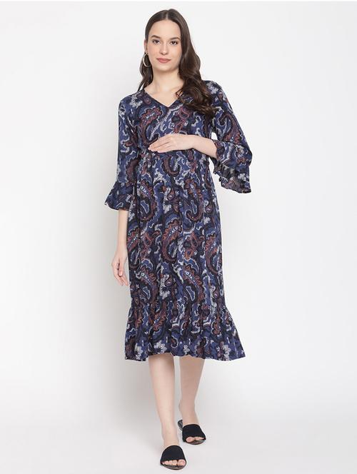 printed maternity wear - 19650333 - Standard Image - 0
