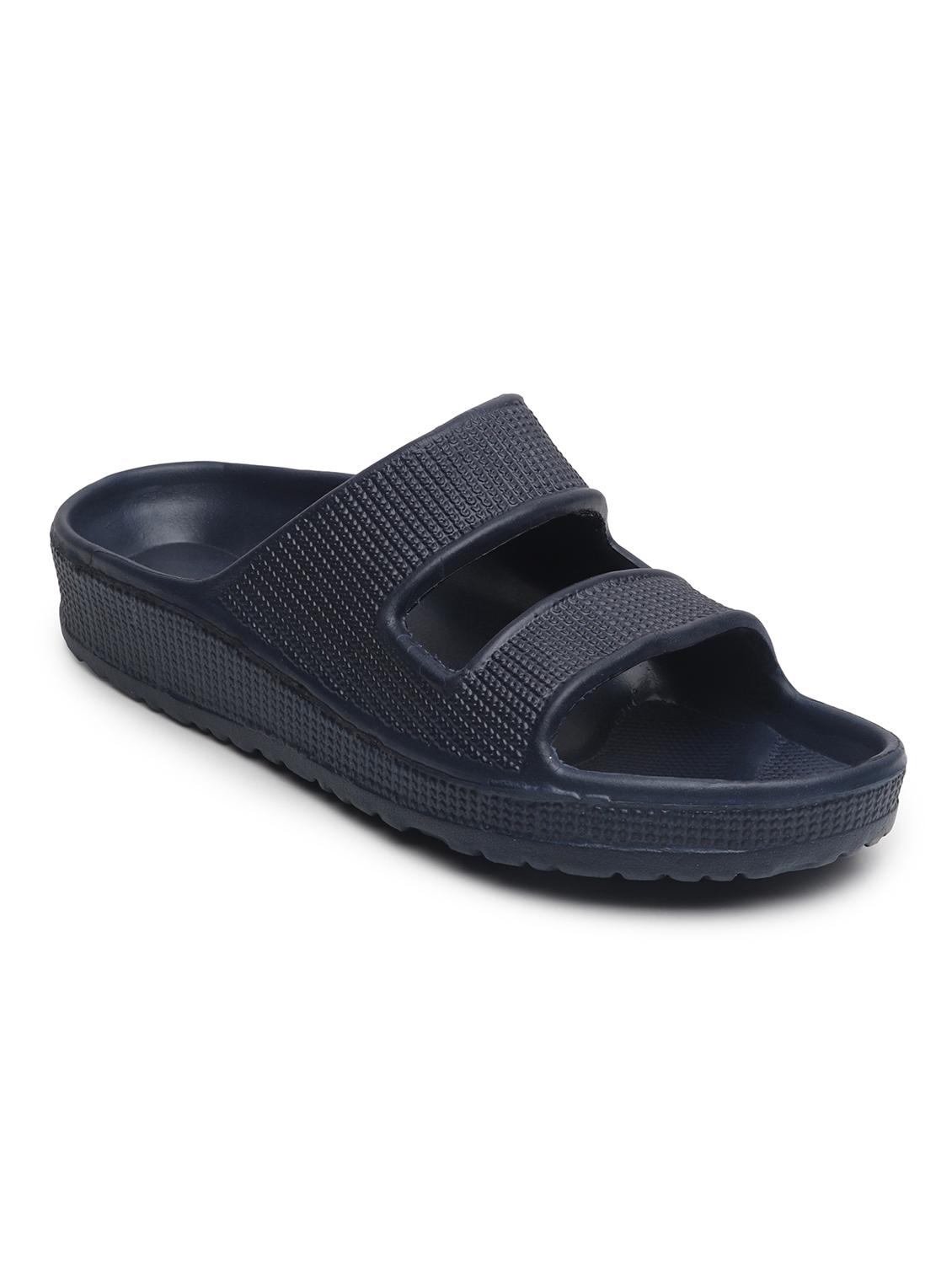black solid slip on flip flop - 19656760 - Zoom Image - 0
