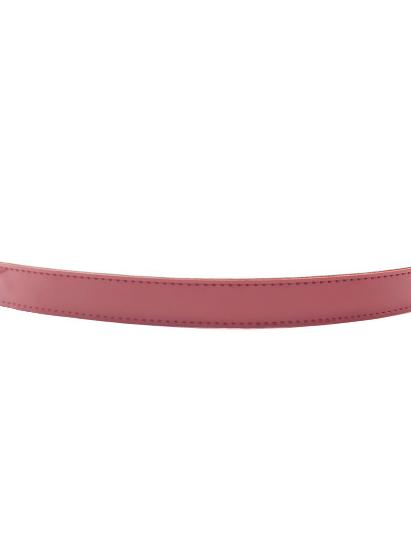 exotique red casual faux leather belt for women - 19657027 - Standard Image - 3
