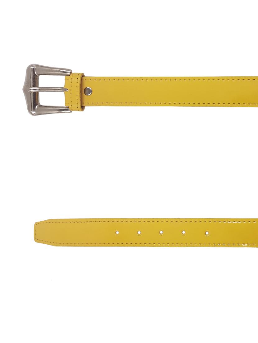 exotique yellow casual faux leather belt for women - 19657030 - Standard Image - 3