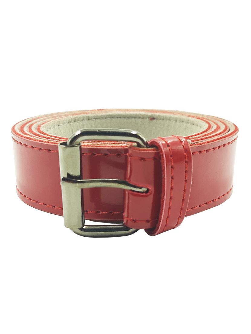 exotique red casual faux leather belt for women - 19657032 - Zoom Image - 0