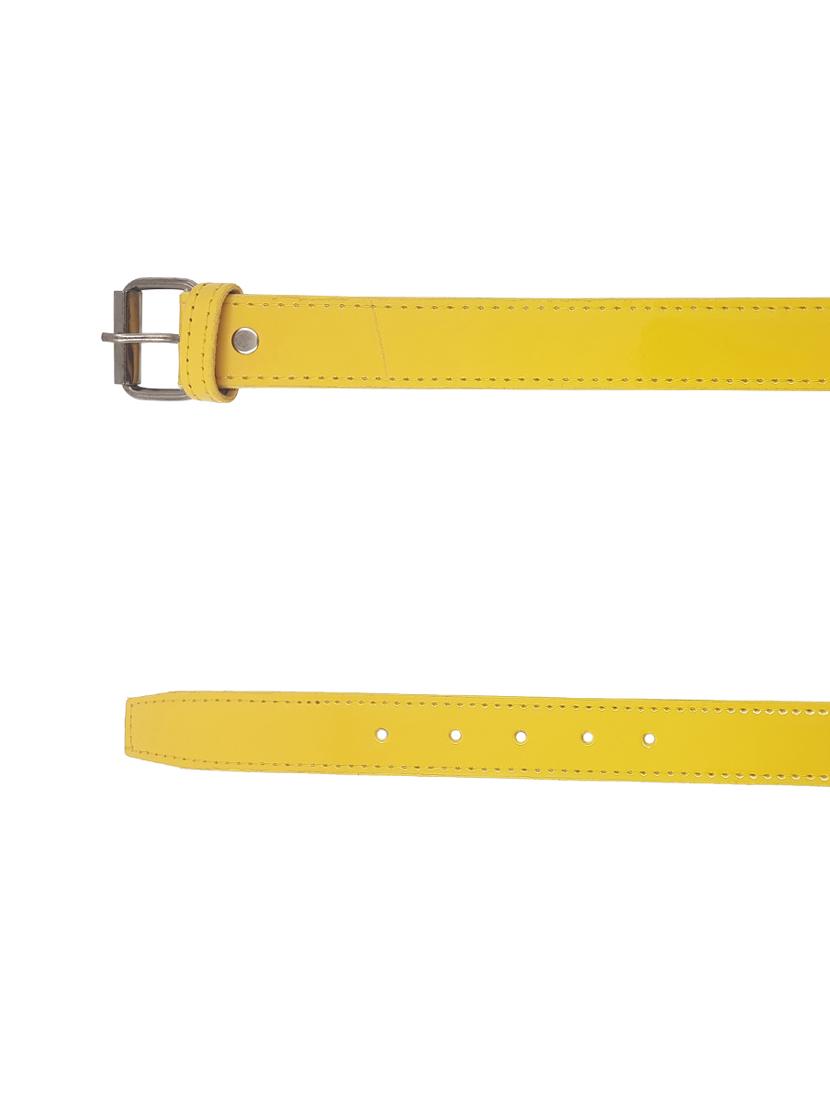 exotique yellow casual faux leather belt for women - 19657035 - Standard Image - 3