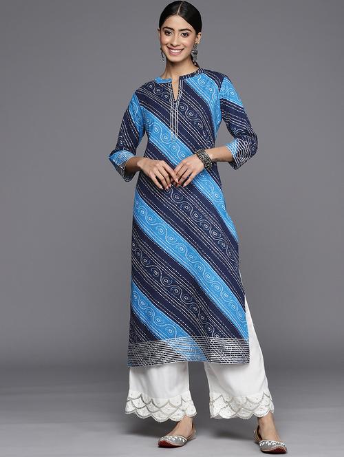 women's straight kurta - 19658017 - Standard Image - 0