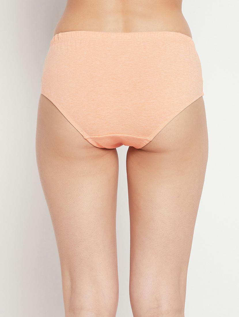 orange cotton hipster panty - 19658453 - Standard Image - 3