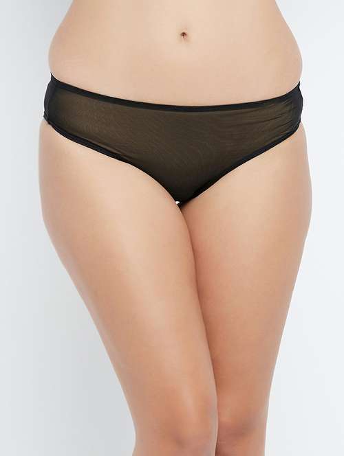 black net bikini panty - 19658530 -  Standard Image - 0