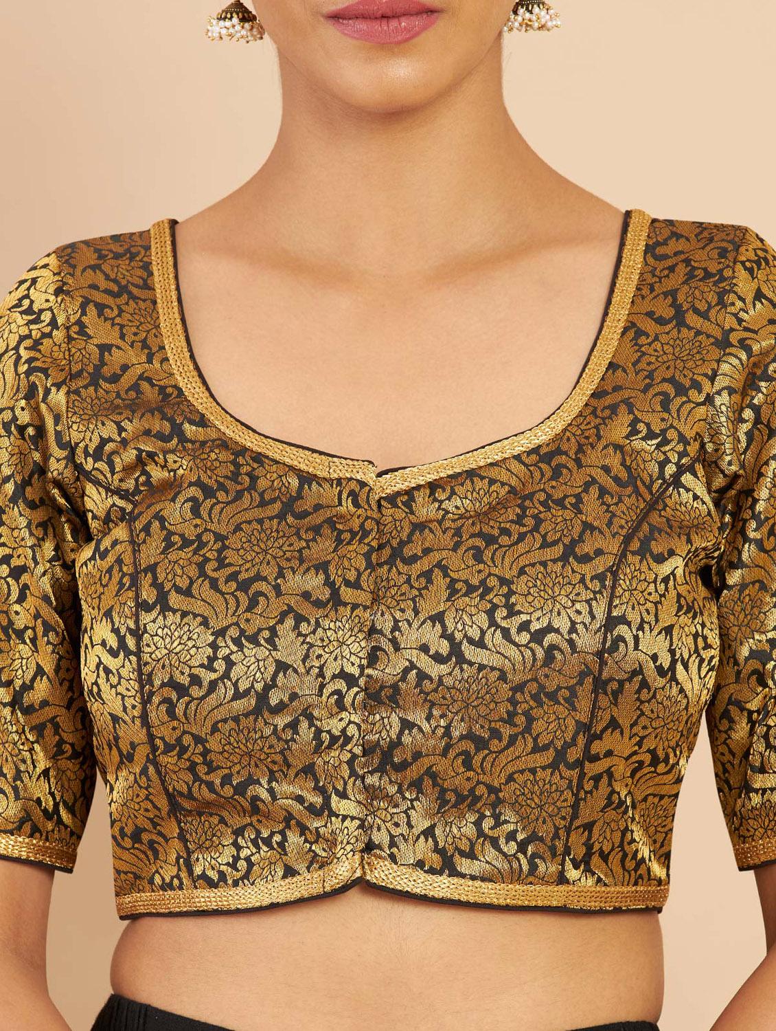 round neck regular blouse - 19658756 - Standard Image - 3