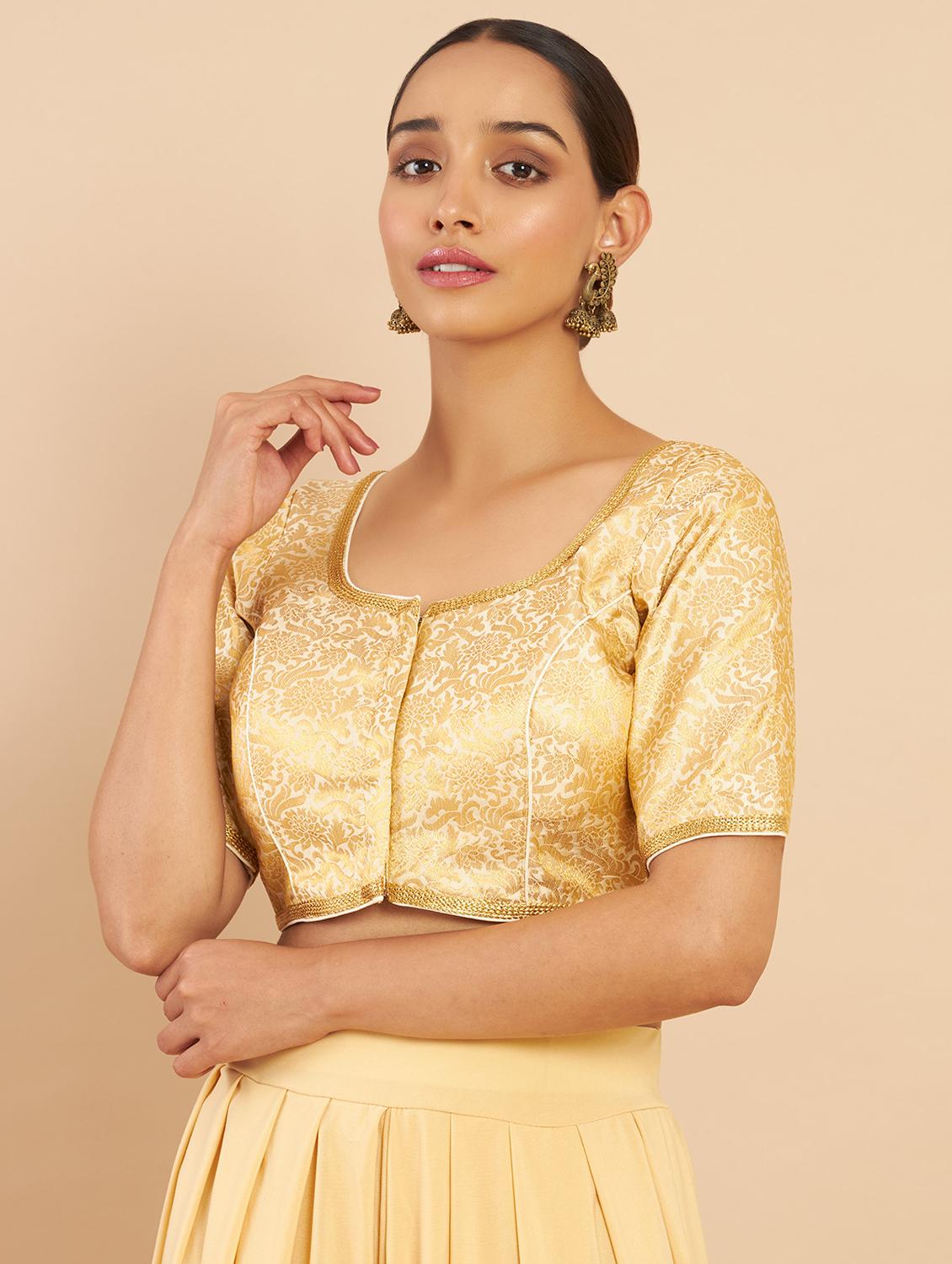 round neck regular blouse - 19658760 -  Zoom Image - 0