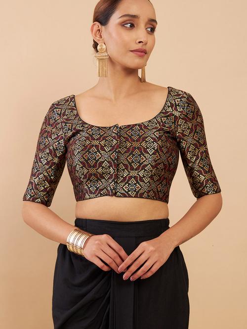 round neck regular blouse - 19658782 - Standard Image - 0