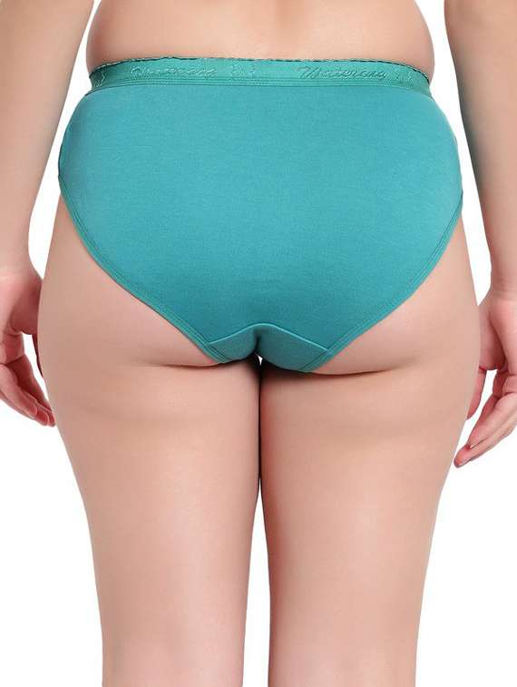 blue cotton hipster panty - 19658809 -  Standard Image - 3