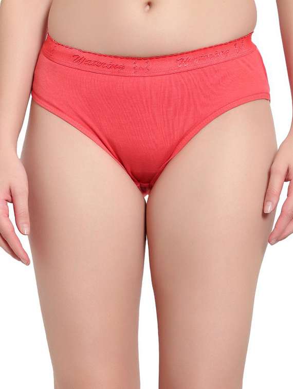 pink cotton hipster panty