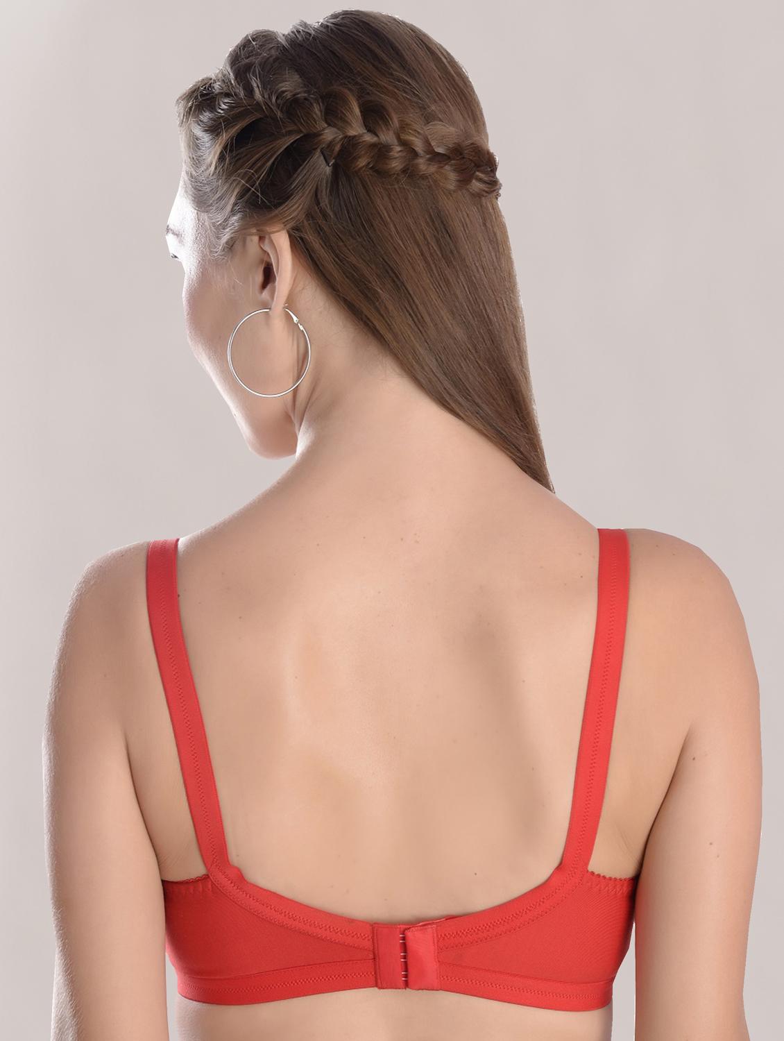 multi colored cotton tshirt bra - 19659566 - Standard Image - 5