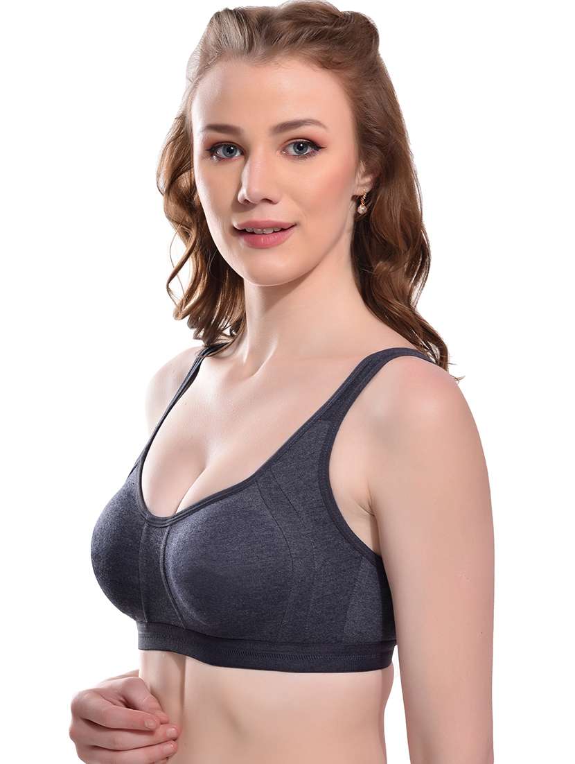 black hosiery sports bra - 19660340 -  Standard Image - 5