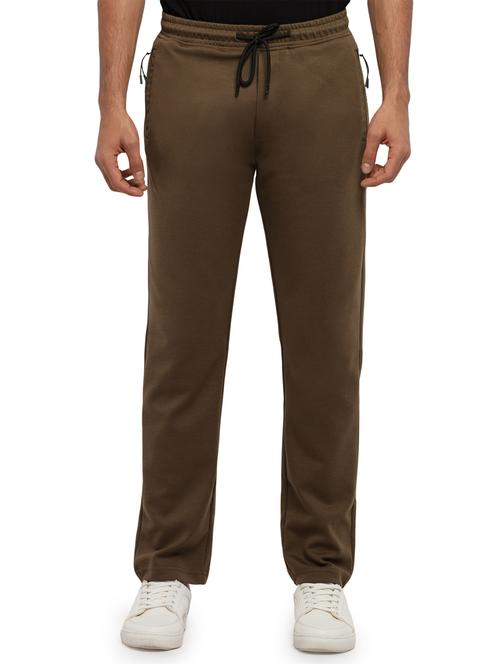 green solid active wear track pant - 19660537 -  Standard Image - 0