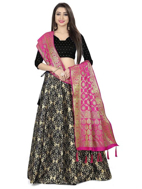 semi stitched lehenga choli with dupatta set - 19660797 -  Standard Image - 0