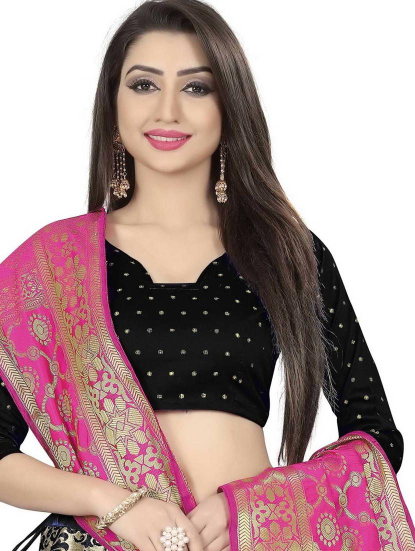 semi stitched lehenga choli with dupatta set - 19660797 - Standard Image - 3