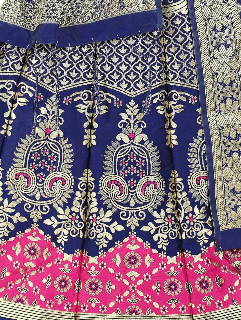 semi stitched lehenga choli with dupatta set - 19660867 - Standard Image - 3