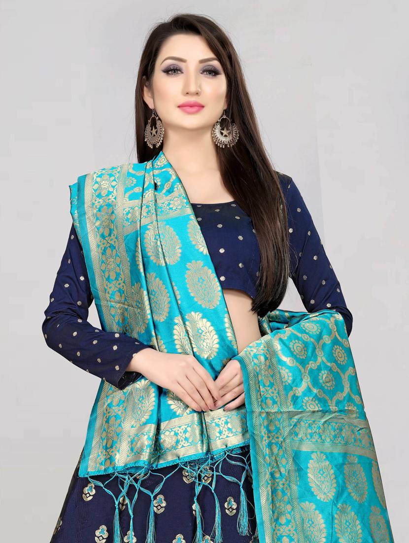 self designed flared semi-stitched lehenga - 19661110 - Standard Image - 3