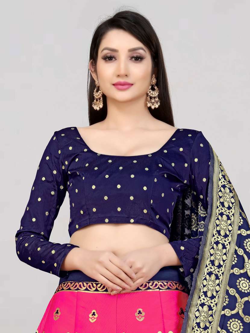  self designed flared semi-stitched lehenga - 19661113 -  Standard Image - 3