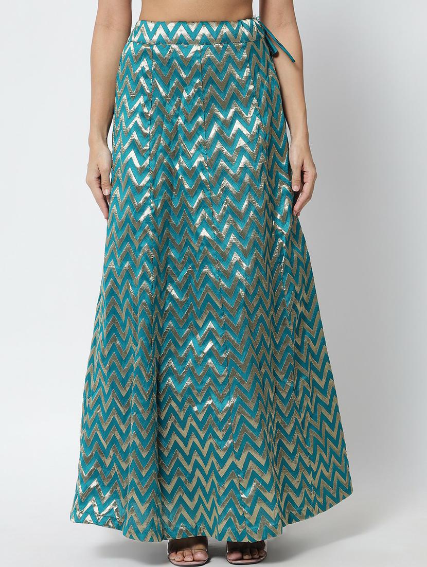 self designed flared semi-stitched lehenga - 19661172 - Standard Image - 5