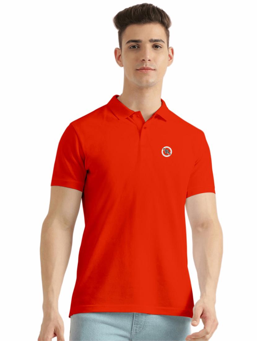 men polo neck solid t-shirt - 19662138 - Zoom Image - 0