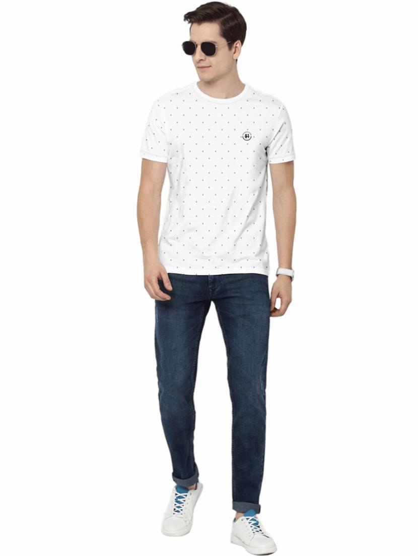printed cotton casual t-shirt - 19662182 - Standard Image - 3