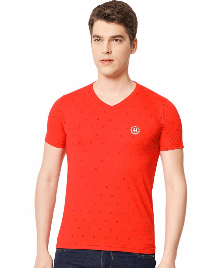 printed cotton casual t-shirt