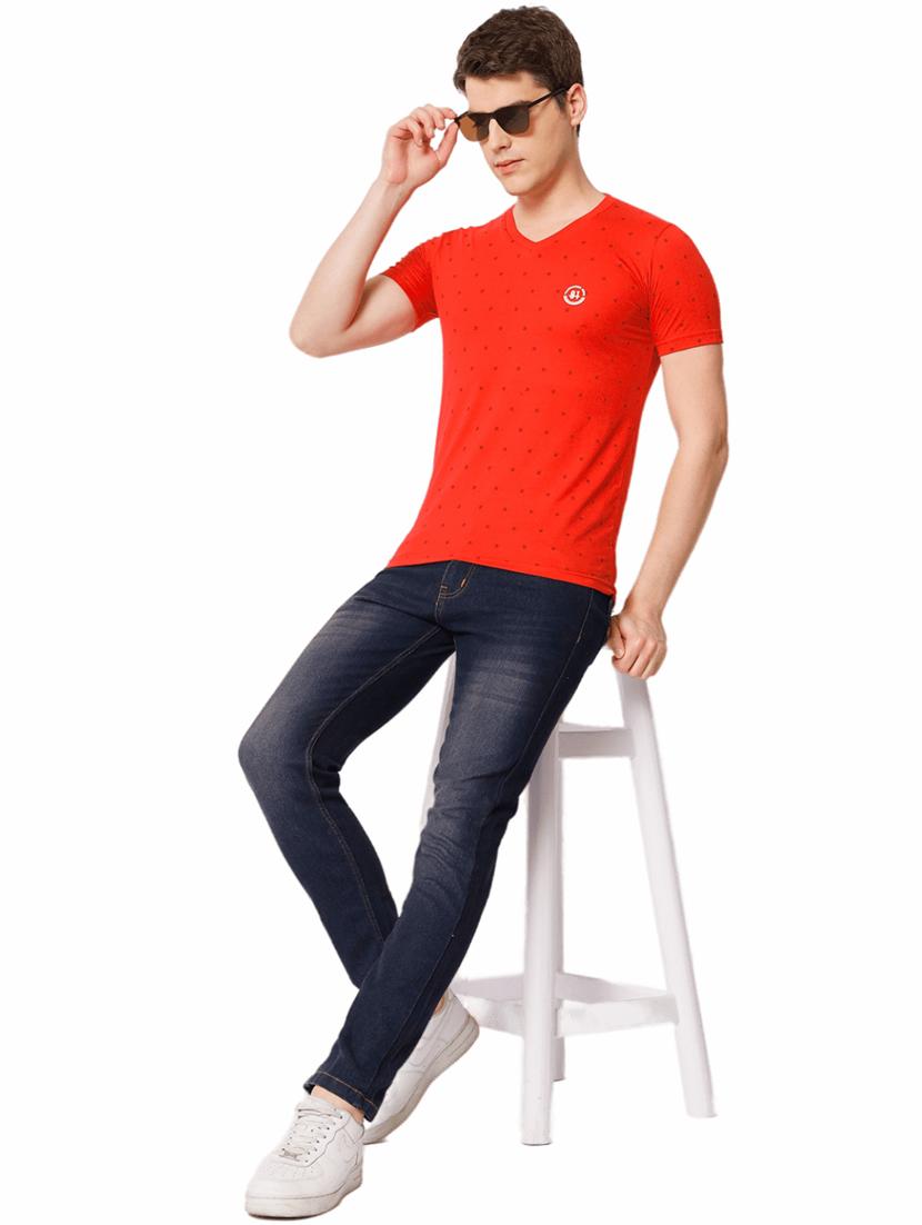 printed cotton casual t-shirt - 19662192 - Standard Image - 3