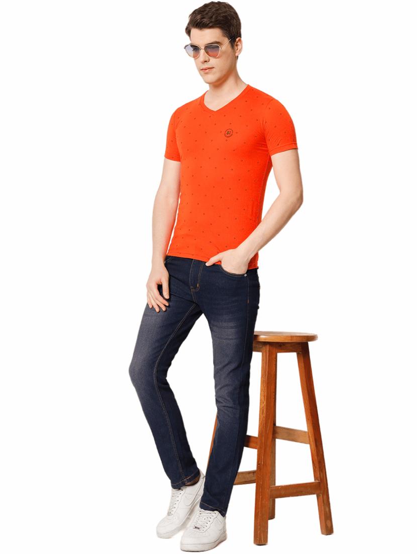 printed cotton casual t-shirt - 19662196 - Standard Image - 3