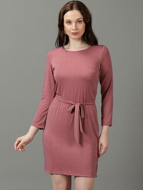 women's sheath striped dress - 19662531 - Standard Image - 0