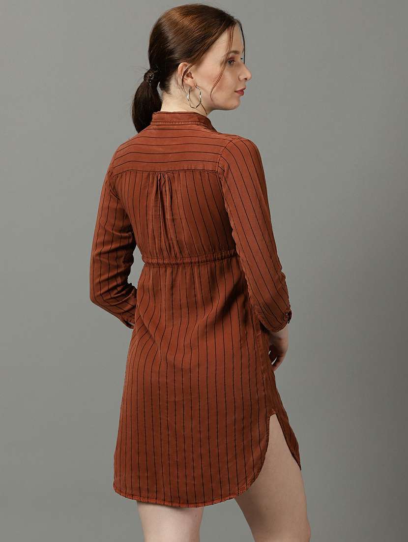 women's shirt striped dress - 19662679 -  Standard Image - 3