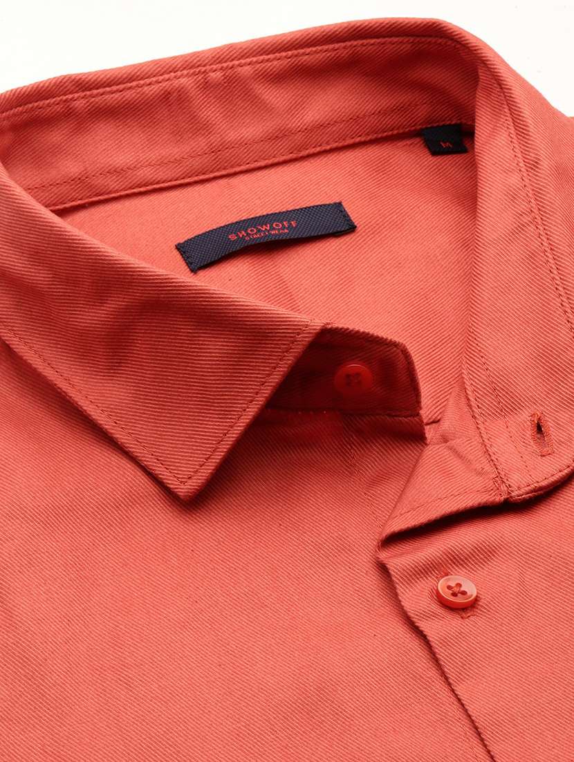mens solid casual shirt - 19662708 - Standard Image - 5
