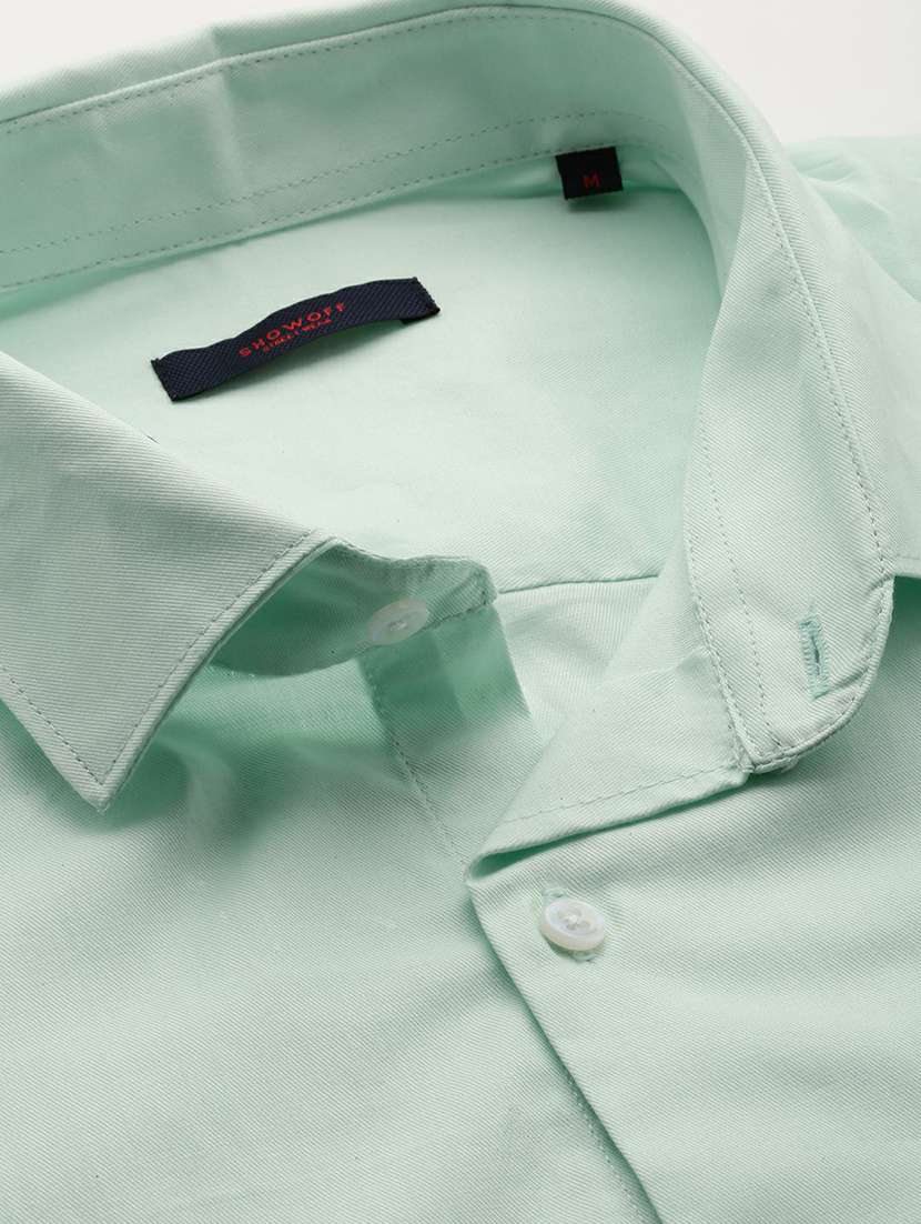 mens solid casual shirt - 19662727 -  Standard Image - 5