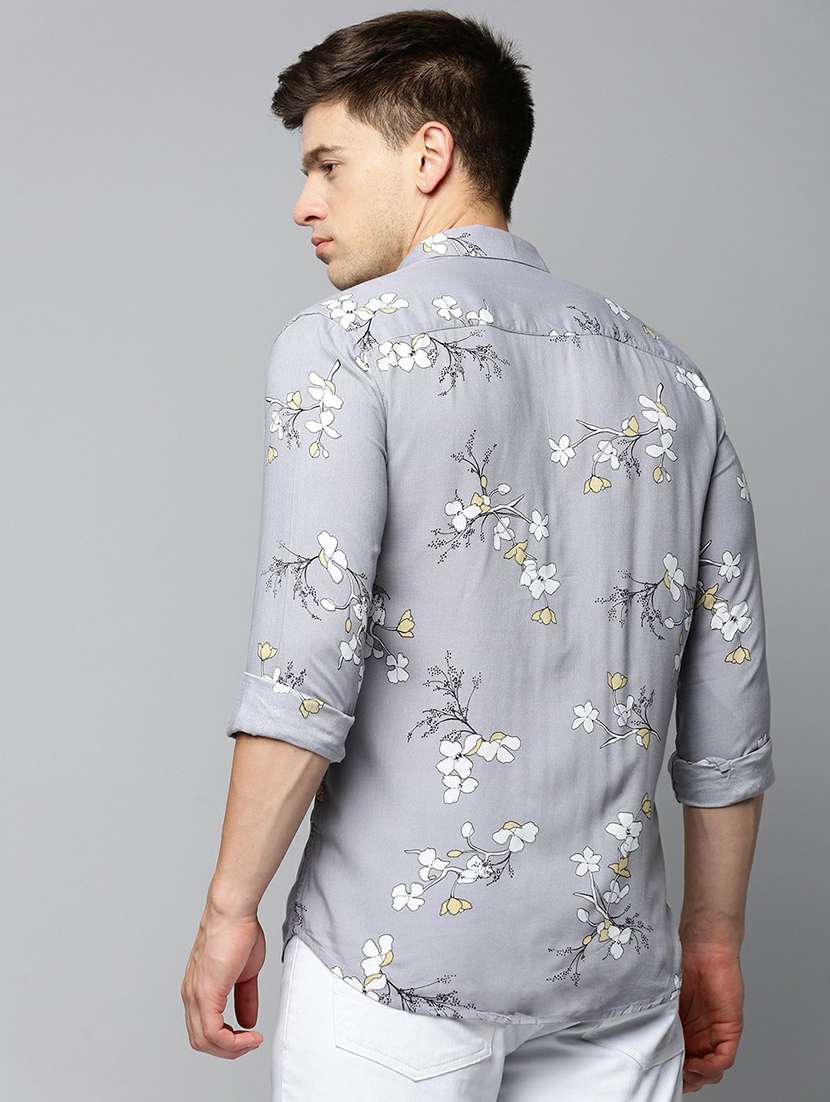 mens florals casual shirt - 19662798 -  Standard Image - 3