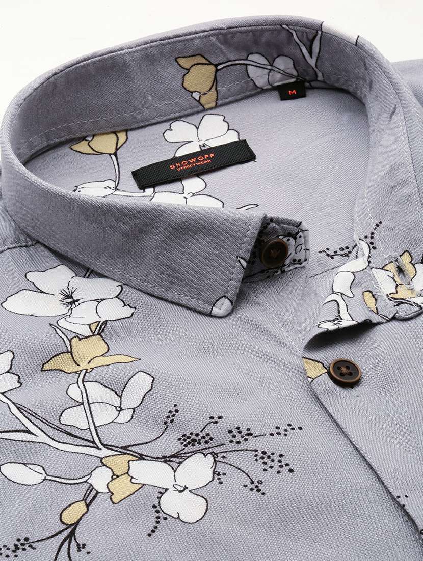 mens florals casual shirt - 19662798 -  Standard Image - 5