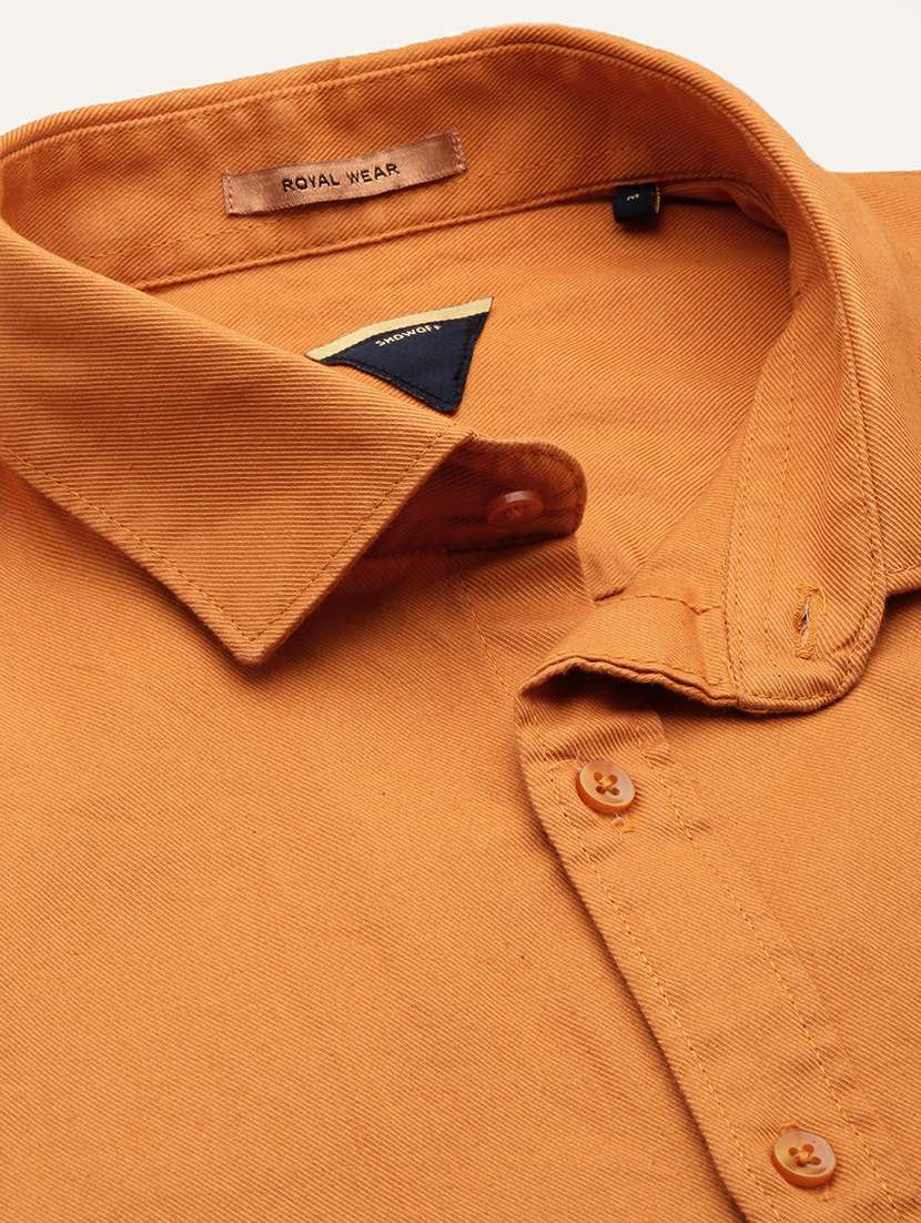 mens solid casual shirt - 19662805 -  Standard Image - 5