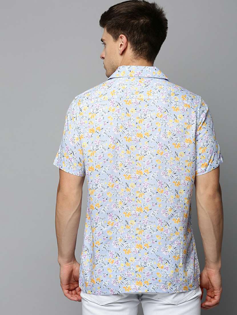 mens florals casual shirt - 19662824 -  Standard Image - 3