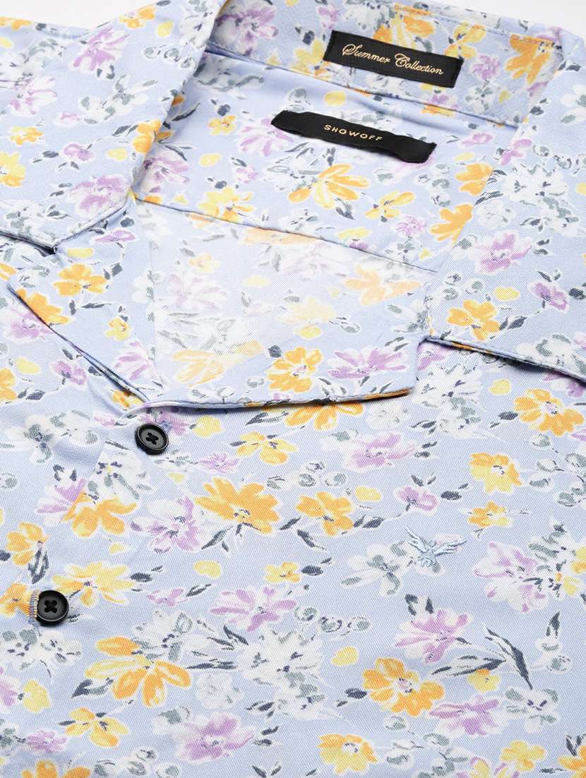 mens florals casual shirt - 19662824 -  Standard Image - 5