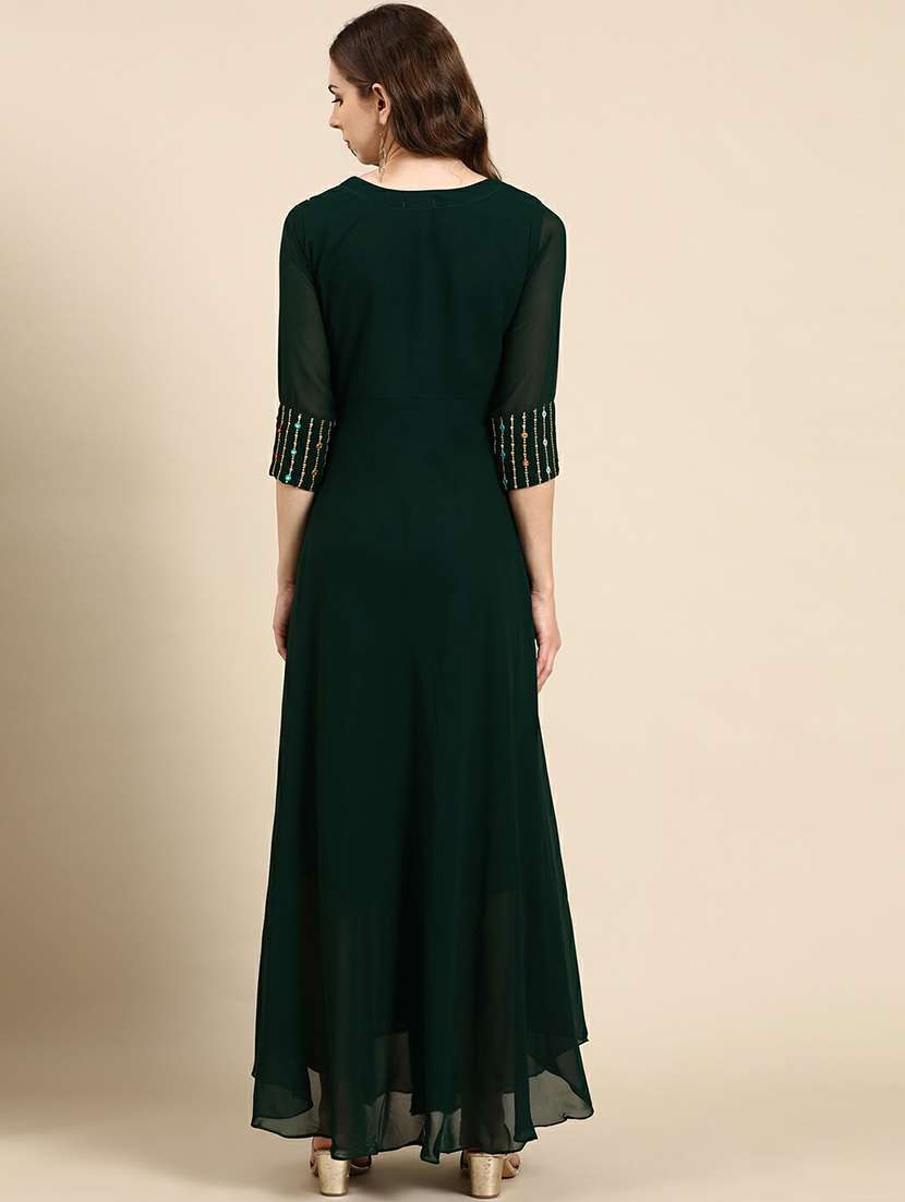 women's flared kurta - 19664987 - Standard Image - 3