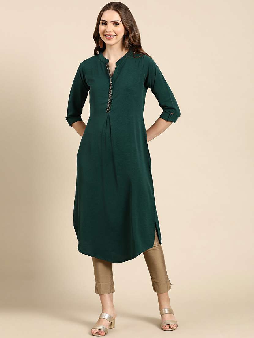 women's straight kurta