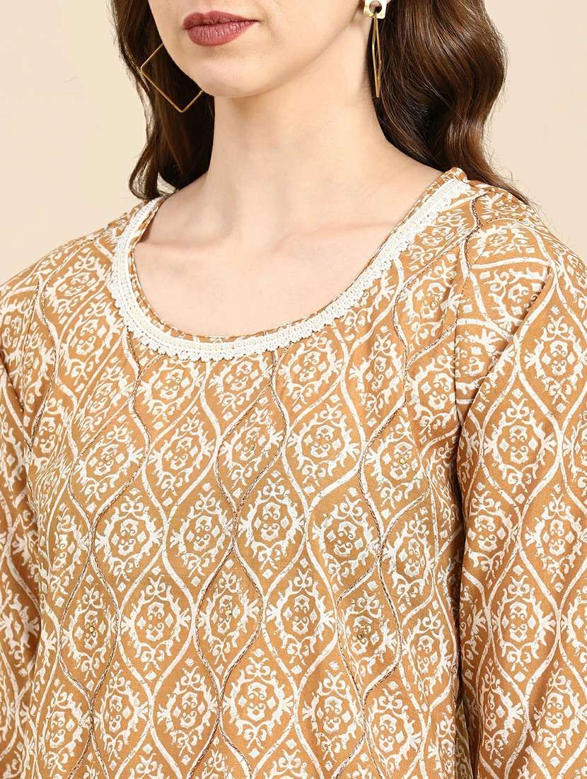 women's straight kurta - 19665023 - Standard Image - 5
