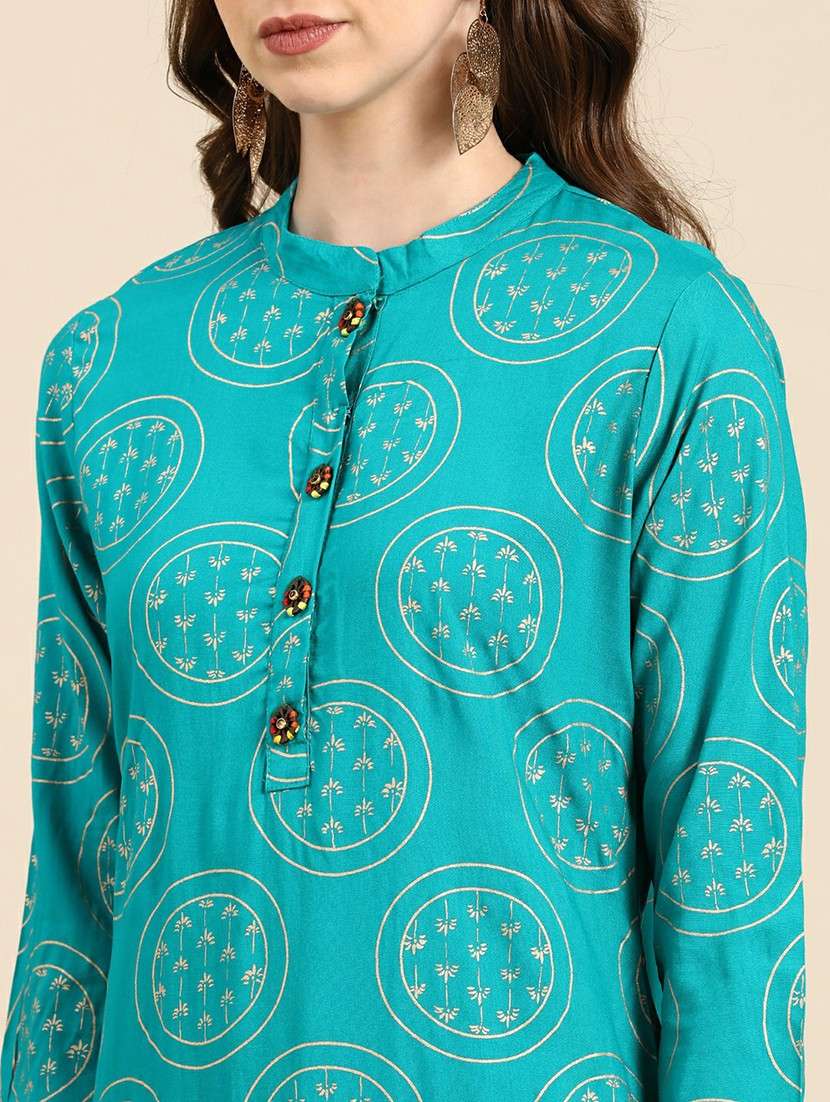 women's straight kurta - 19665030 -  Standard Image - 5